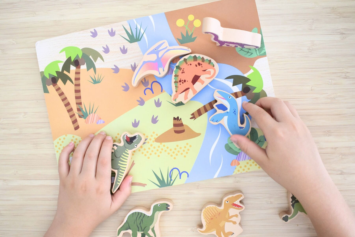 Koala Dream Chunky Puzzle -Dinosaur