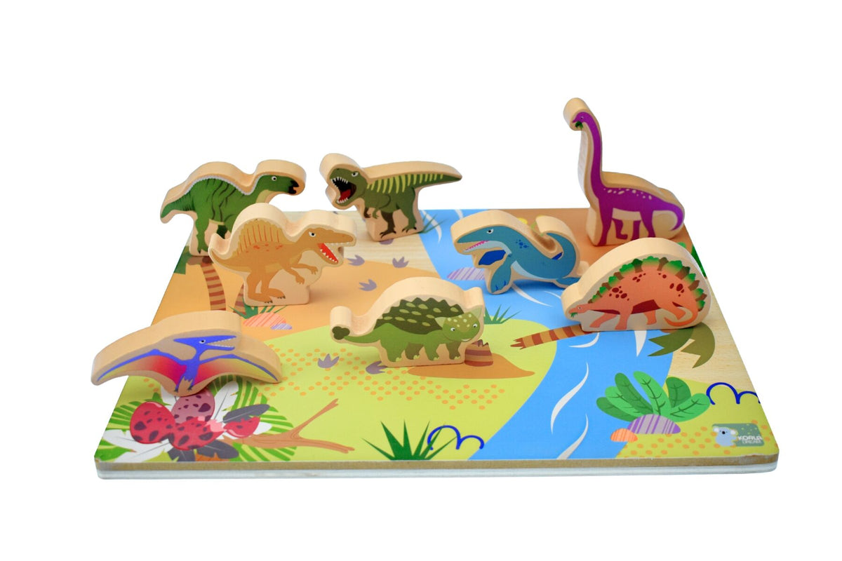 Koala Dream Chunky Puzzle -Dinosaur