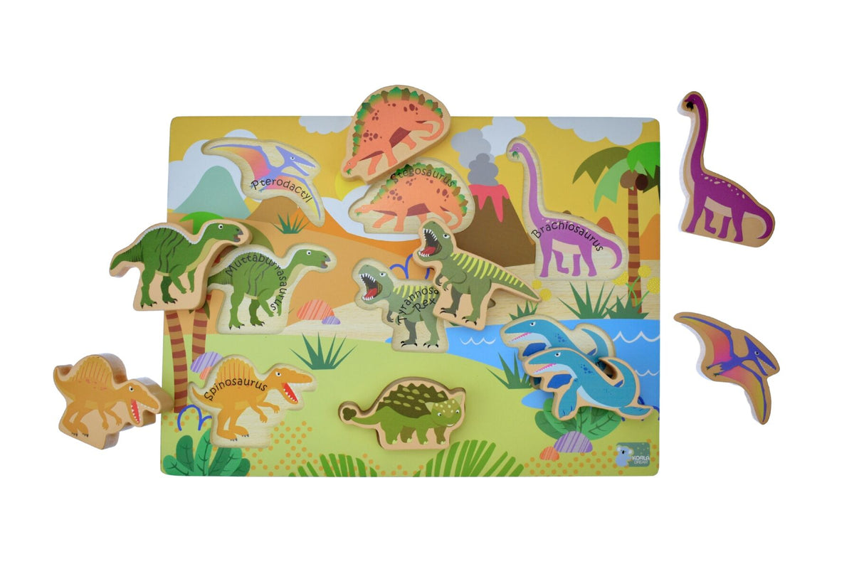 Koala Dream Chunky Puzzle -Dinosaur