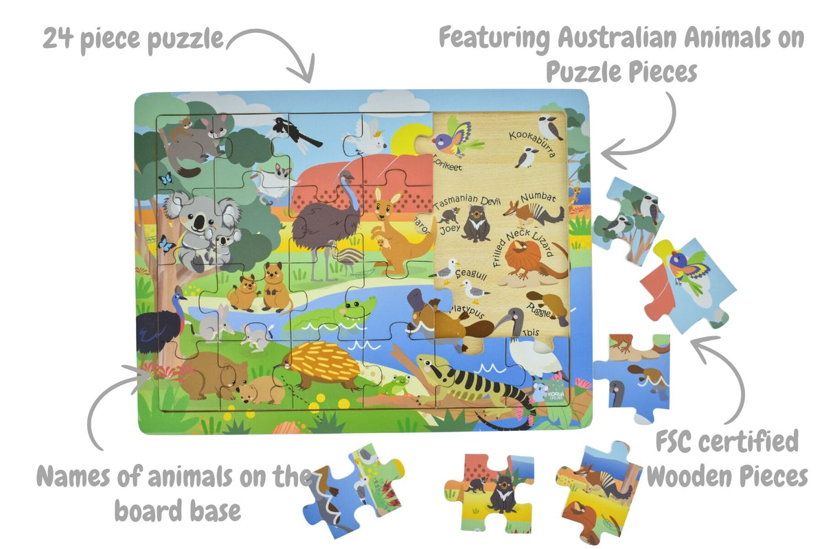 Koala Dream Aussie Animals Puzzle
