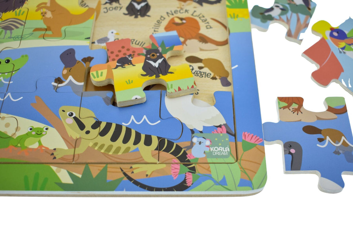Koala Dream Aussie Animals Puzzle