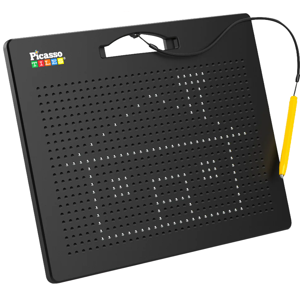 Picasso Tiles - Magnetic Drawing Board Freestyle - Black