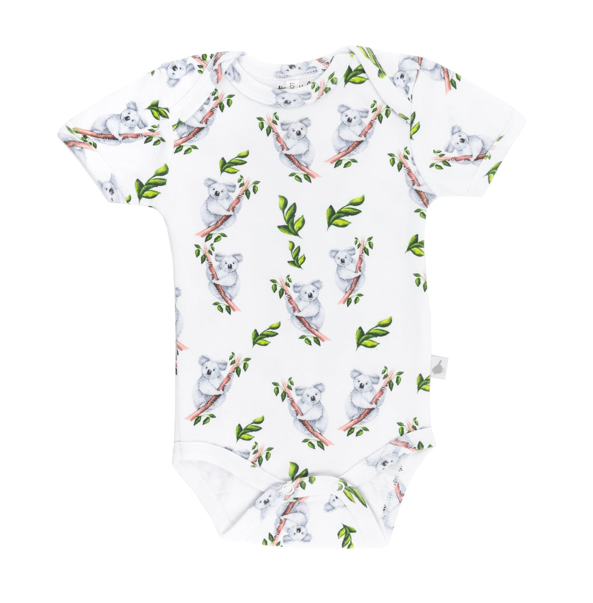 Emotion &amp; Kids Koala Organic Cotton Short Sleeve Bodysuit