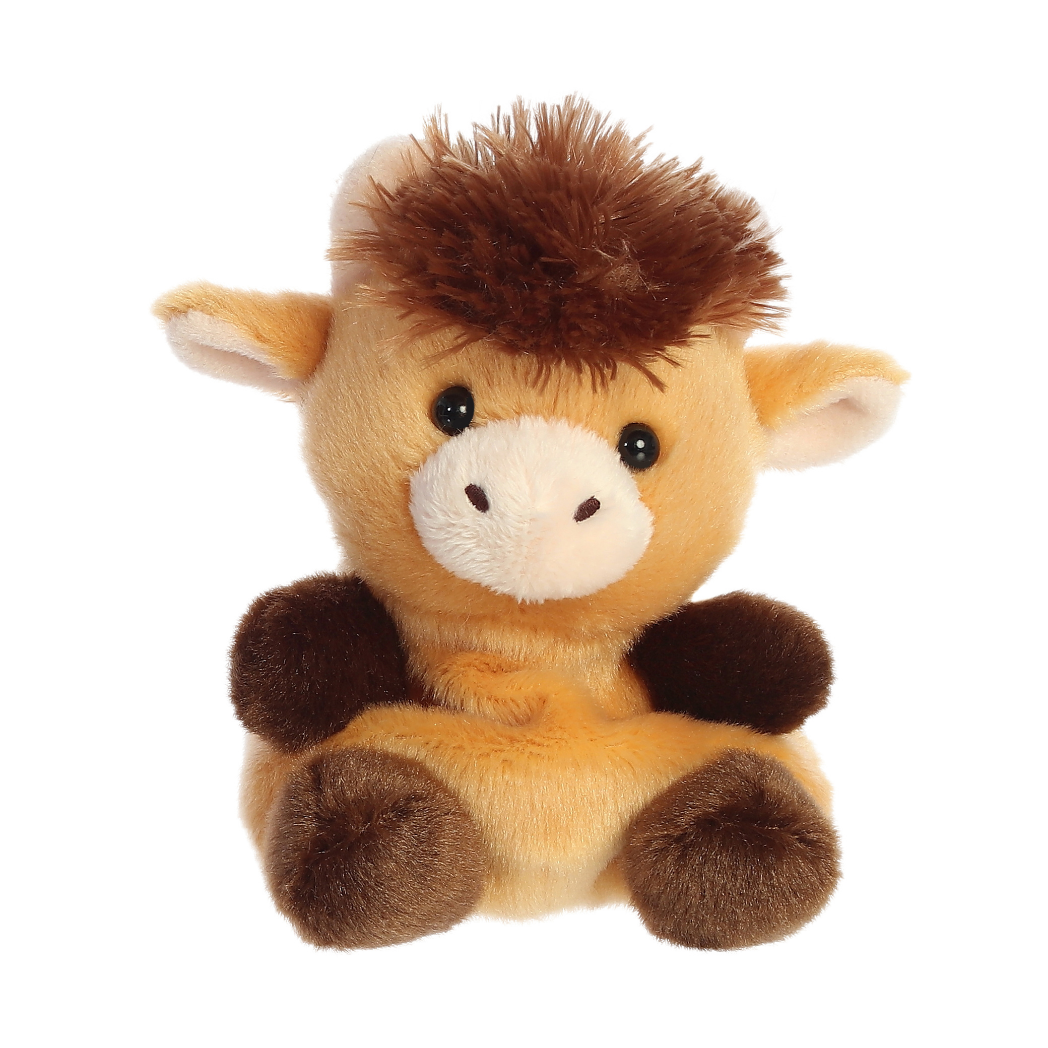 Palm Pals Hubert Highland Cow