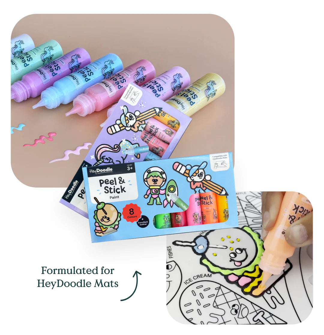 HeyDoodle - Peel and Stick Paints