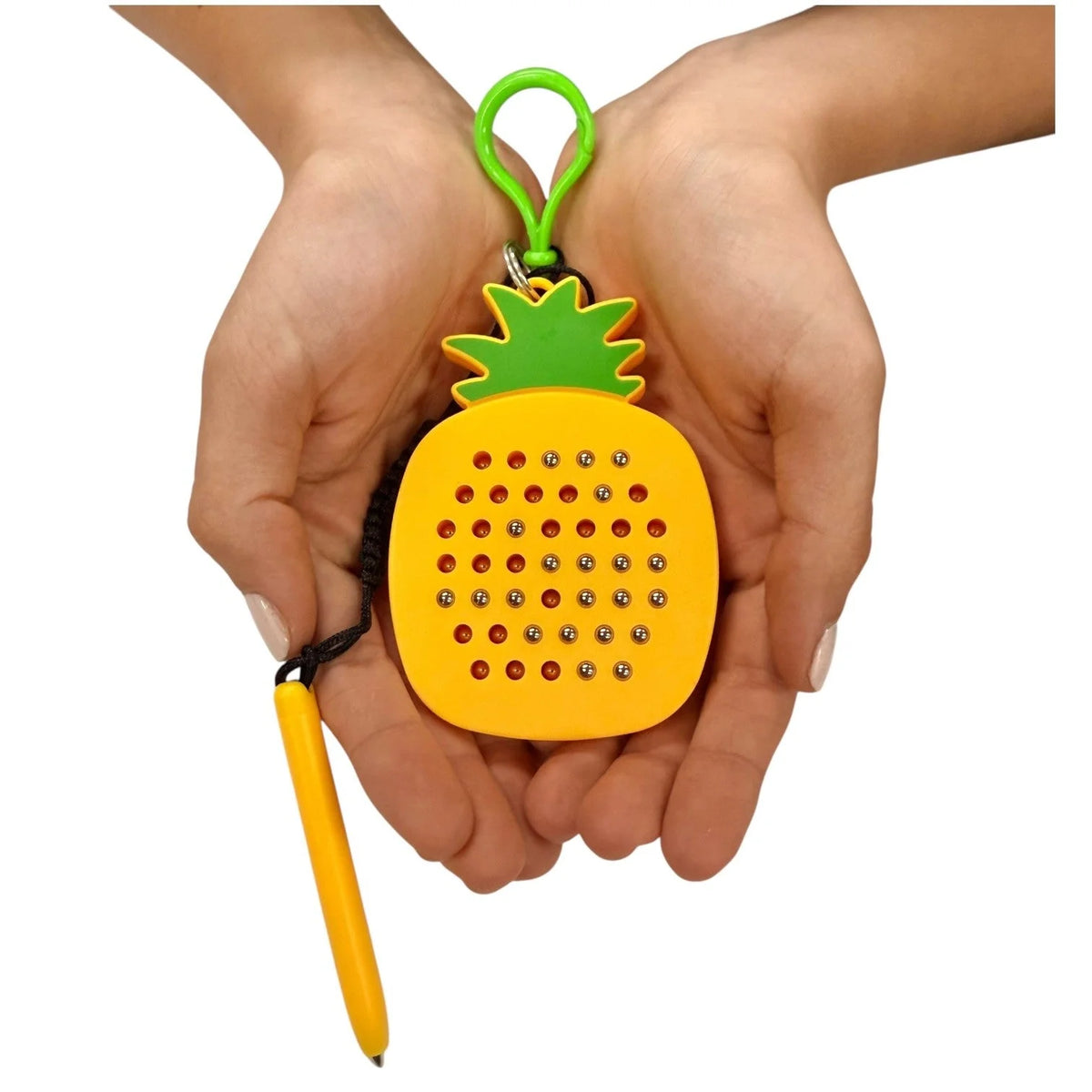 Kaiko Pineapple Magnetic Pad Keyring