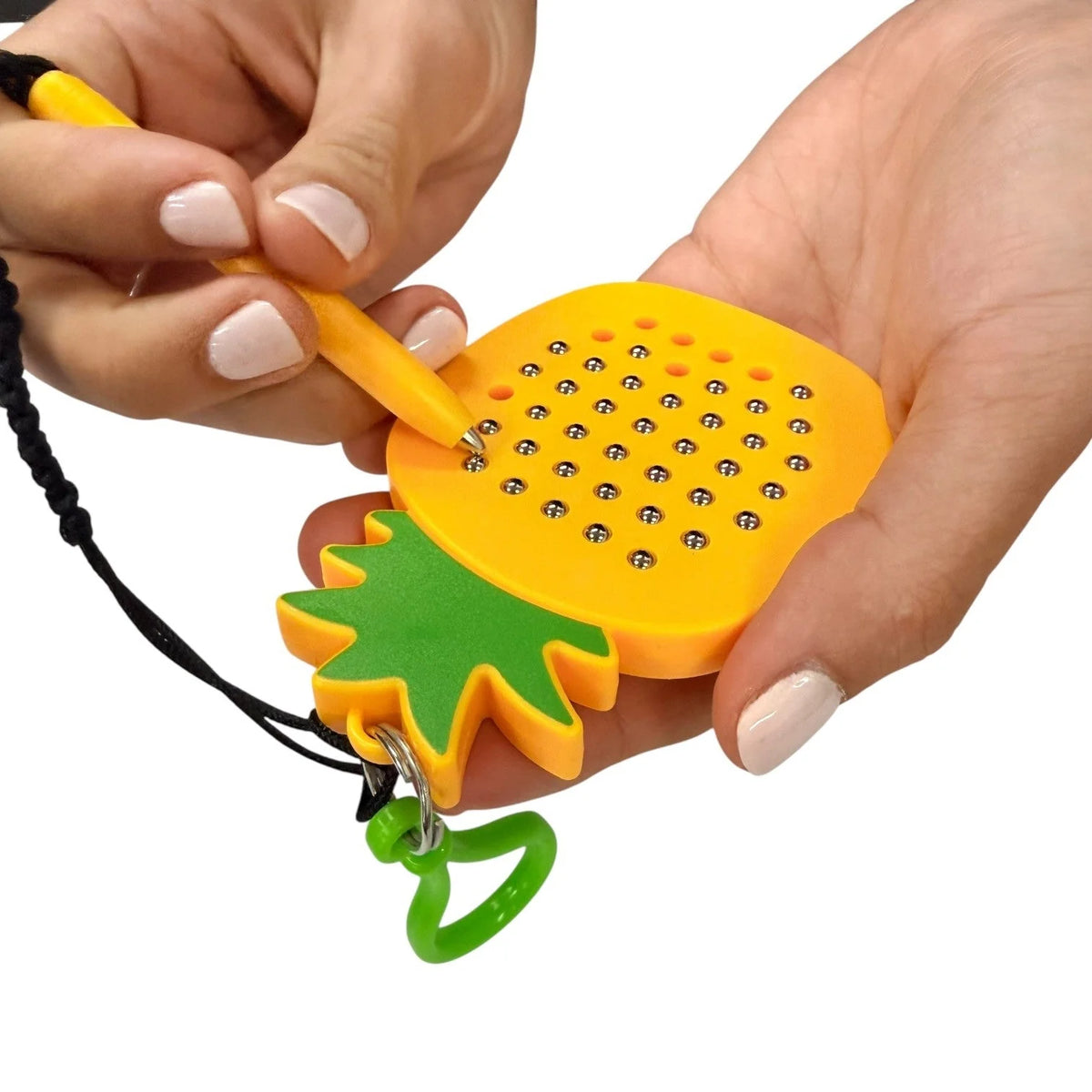 Kaiko Pineapple Magnetic Pad Keyring