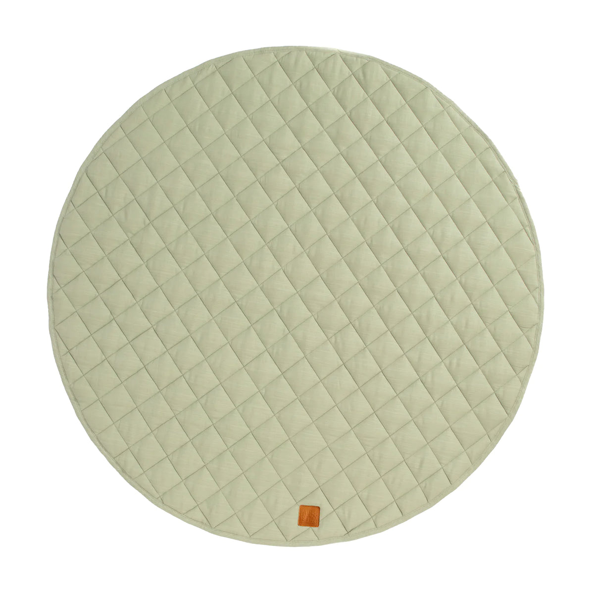 All4Ella Quilted Linen Play Mat - Sage