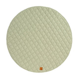 Quilted Linen Play Mat - Sage