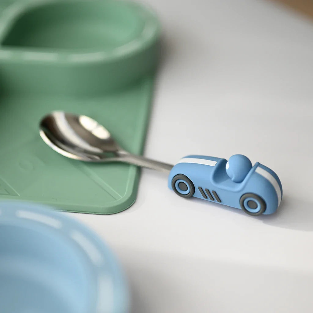 Zooli Racetrack Dinnerware Set - Sage Green