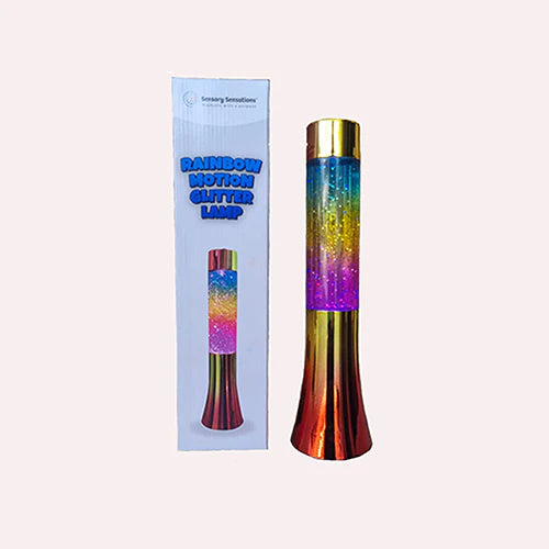 Sensory Sensation - Rainbow Motion Glitter Lamp