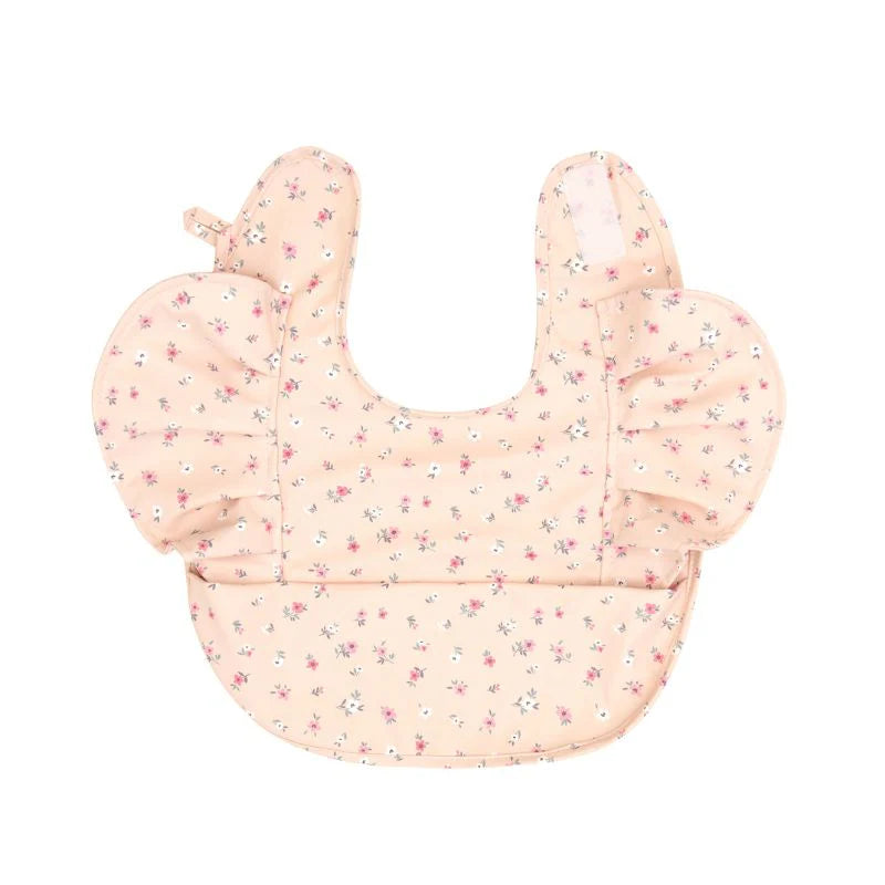 All4Ella Recycled Frills Bib- Daisy