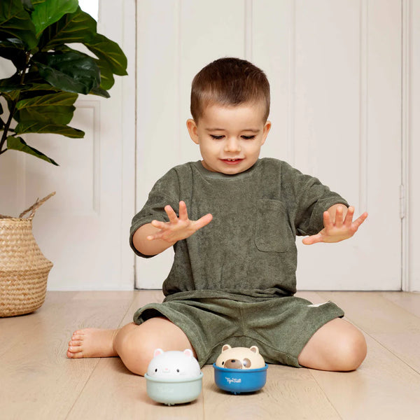 Tiger Tribe Rocking Rollers Dog Toy | eco-friendly - That's Cute!