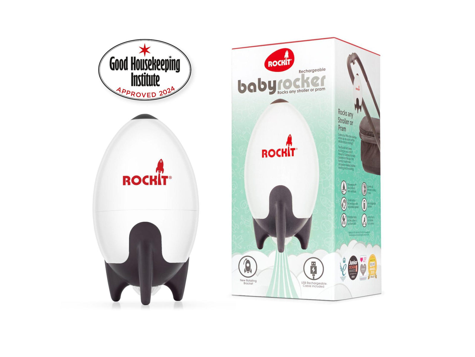 Rockit Rocker – USB rechargeable baby rocker