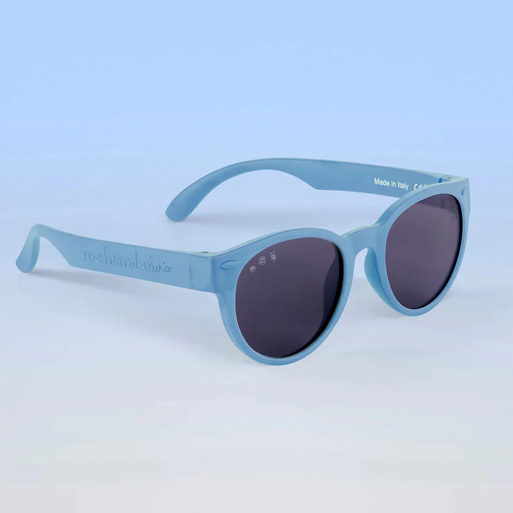 Roshambo Junior Round Sunglasses - Skywalker Blue