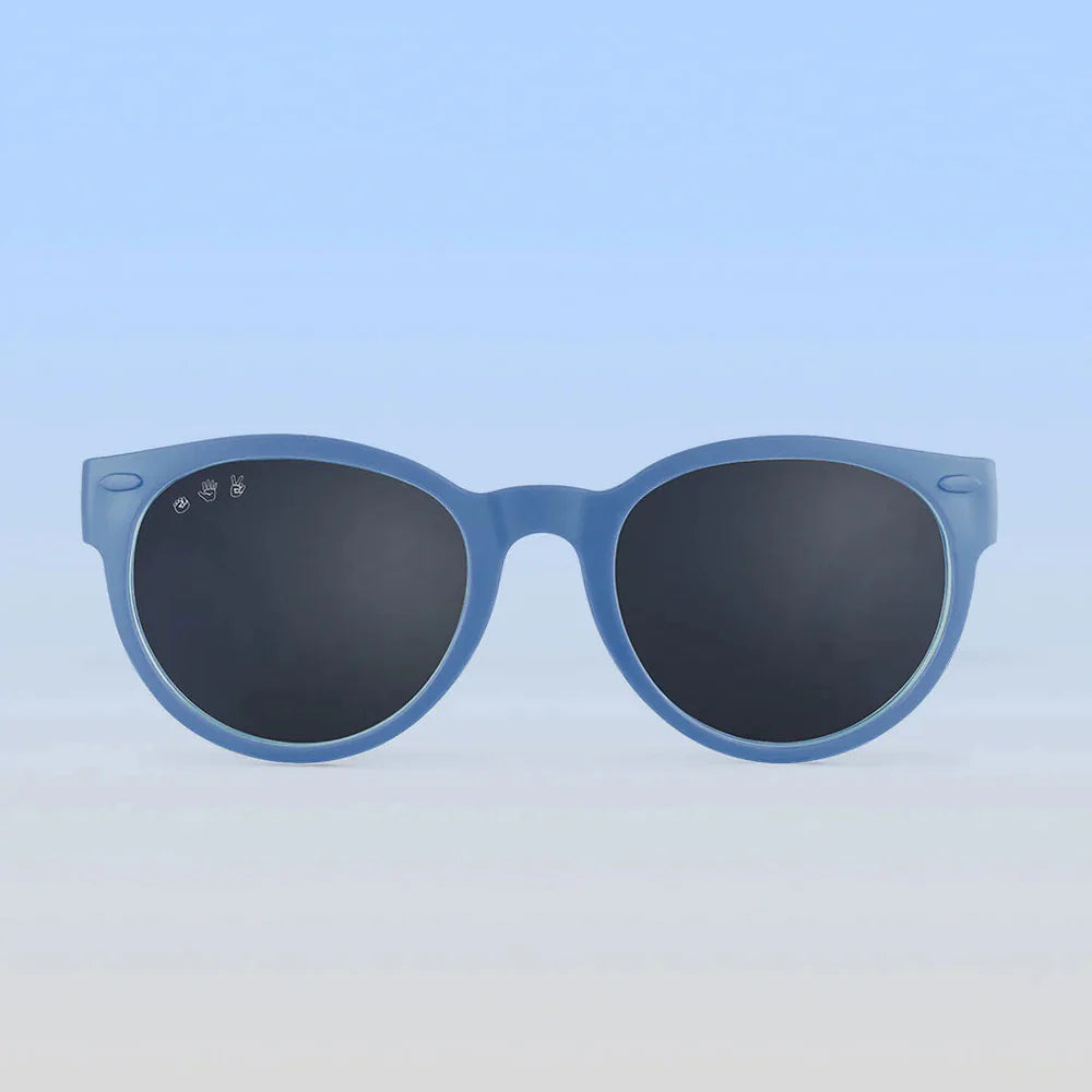 Roshambo Junior Round Sunglasses - Skywalker Blue