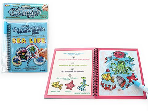 Magic Water Book - Sea Life