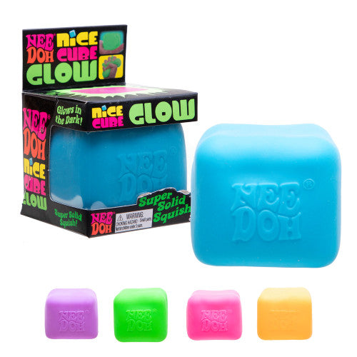 Glow in the Dark NeeDoh Nice Cube