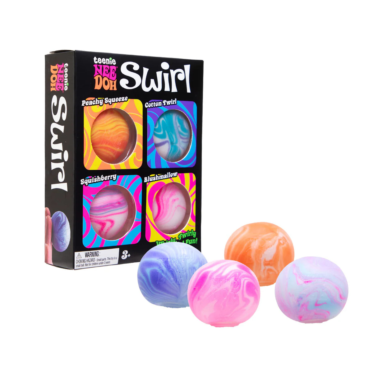 Nee Doh Teenie Swirl - Multi-Pack