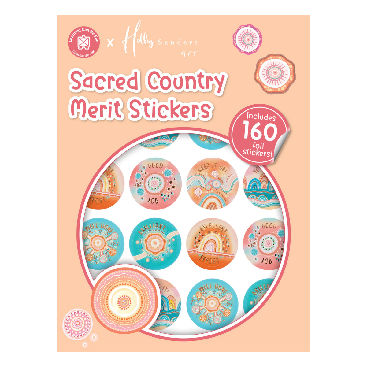 Merit Sticker Book - Sacred Country