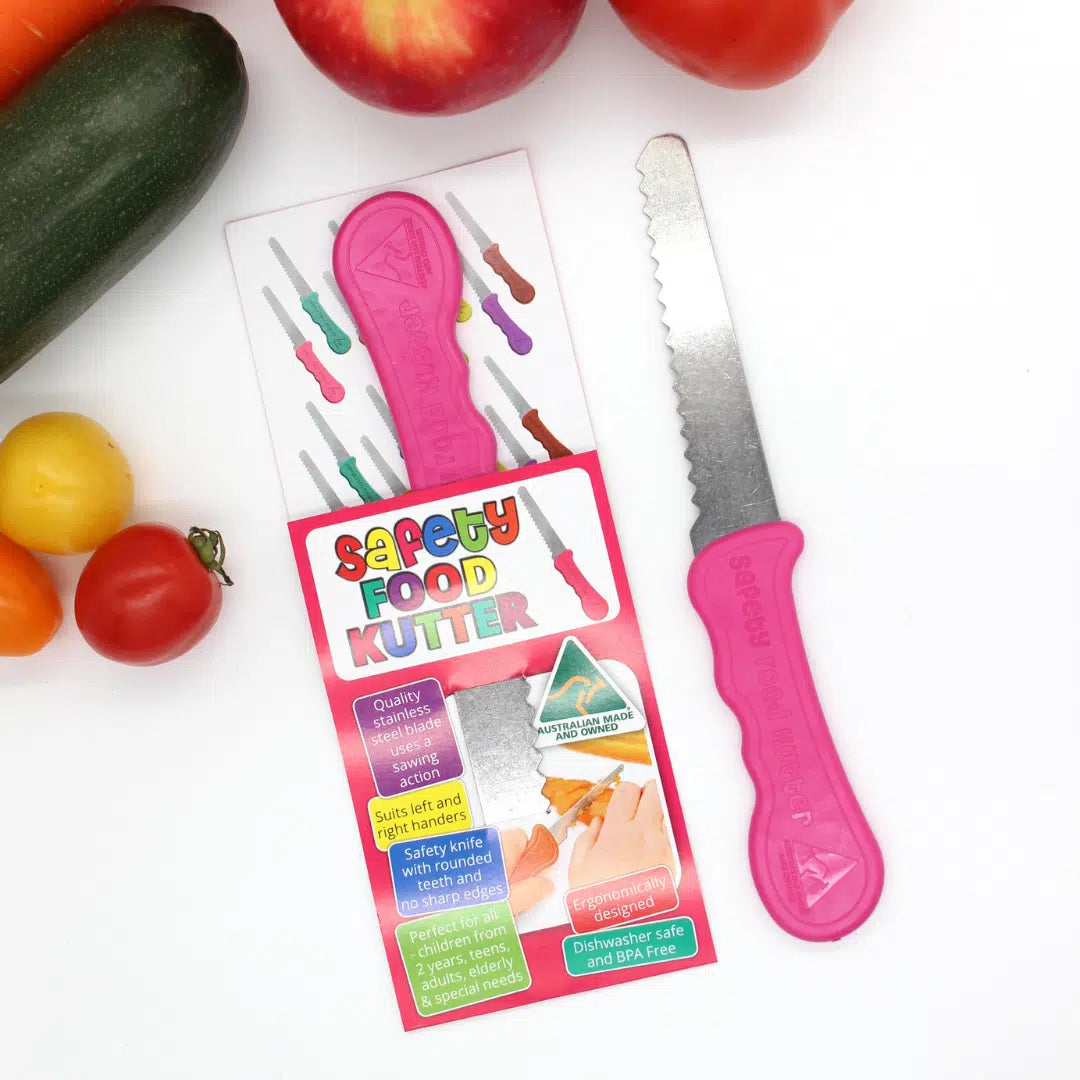 Safety Food Kutter - Pink