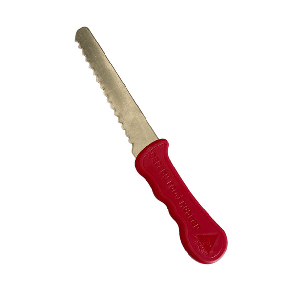 Safety Food Kutter - Red | Kid-Friendly Kitchen Knife - That's Cute!