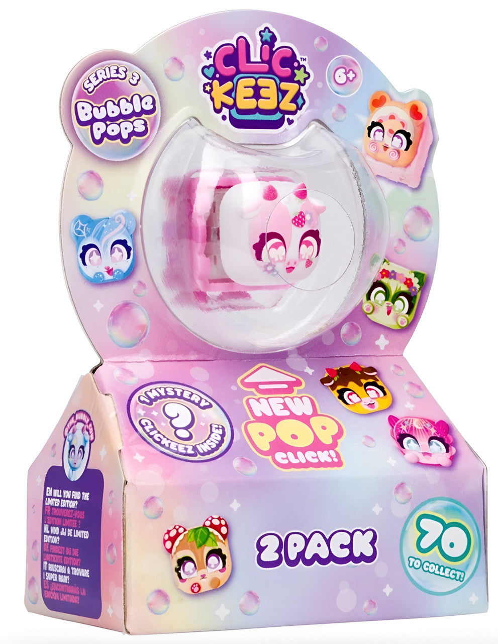 Clickeez Series 3 Bubble Pops 2 Pack
