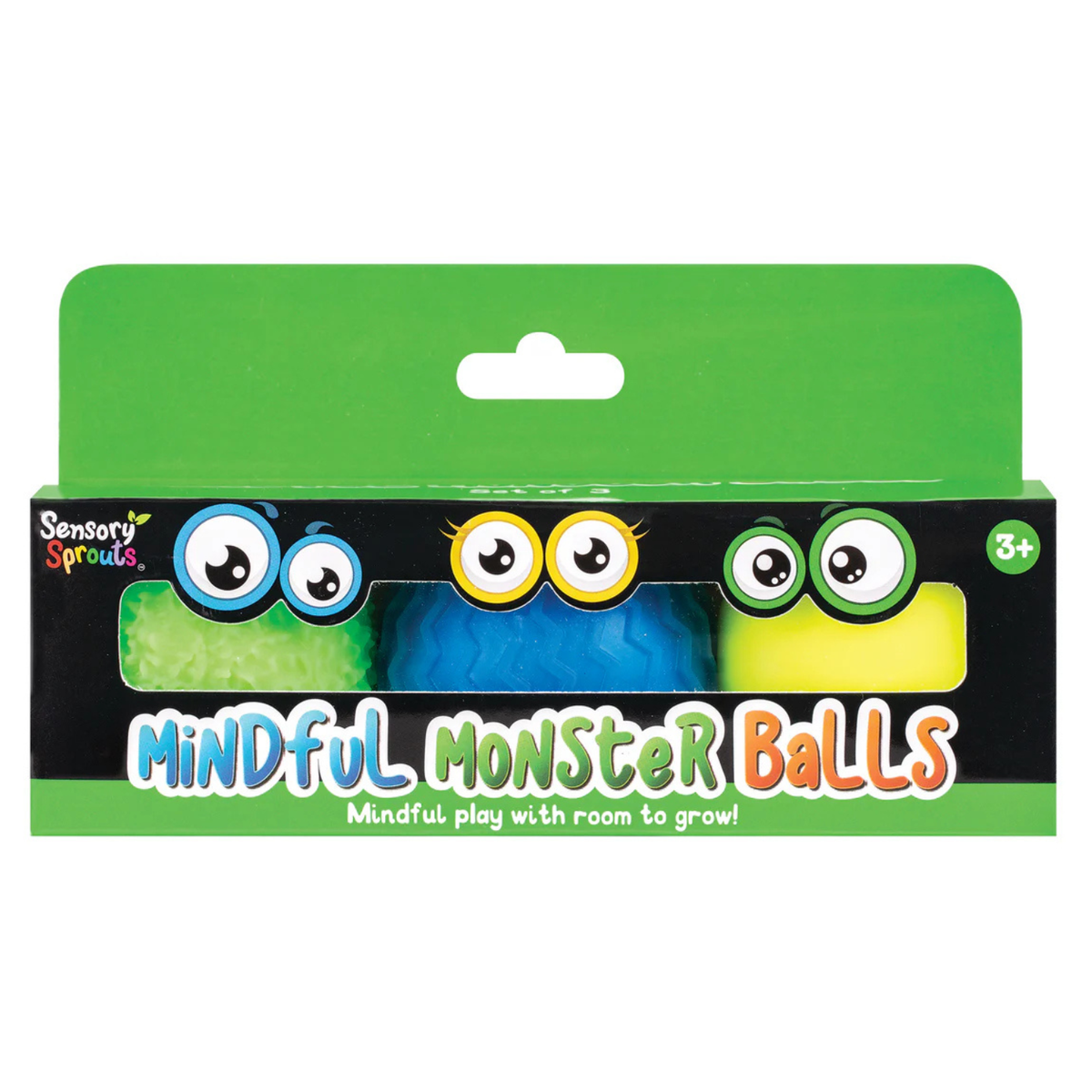 Sensory Sprout Mindful Monster Balls - Green
