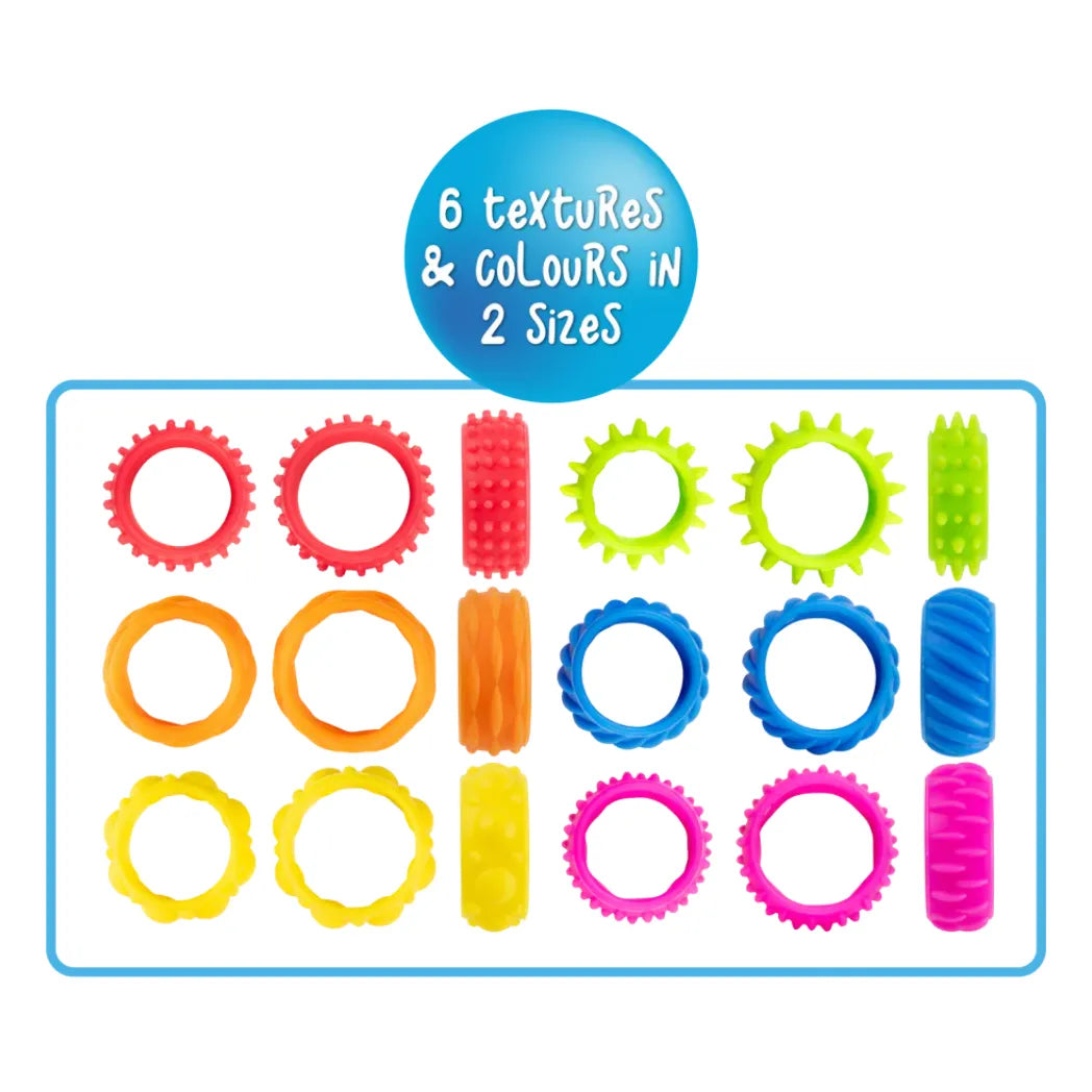 Sensory Sprouts Textured Fidget Rings