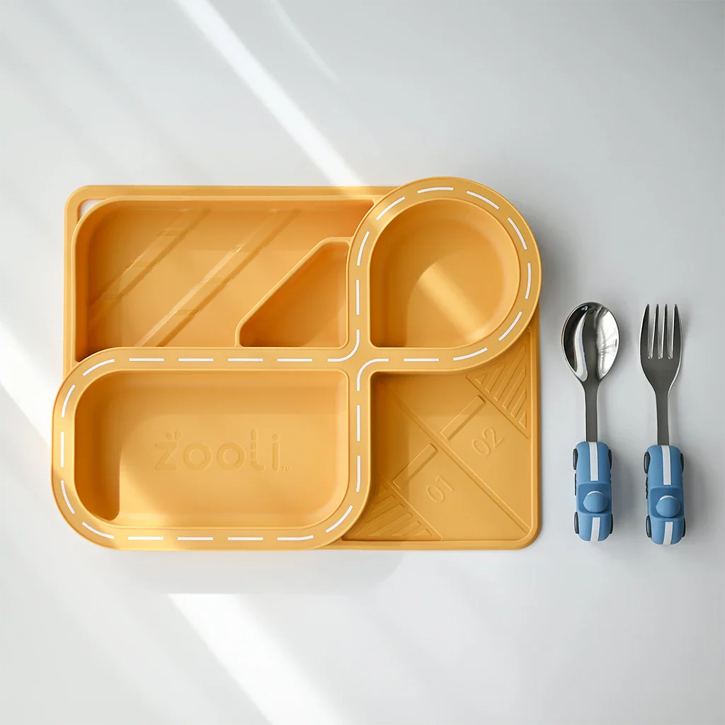 Zooli Racetrack Dinnerware Set - Butterscotch