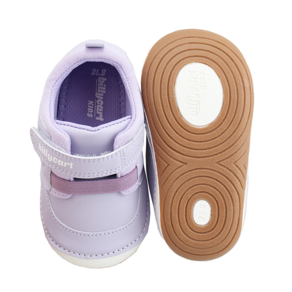 Billycart Sophia purple baby and toddler girls sneakers