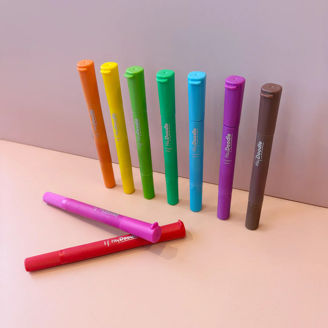 HeyDoodle Washable Crayon Pens