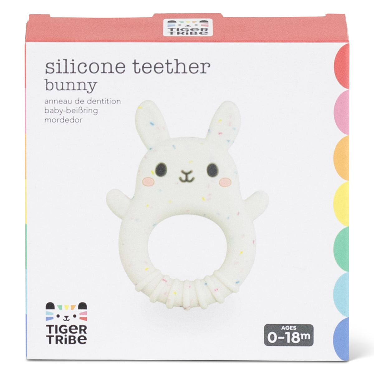 Tiger Tribe Silicone Teether Bunny