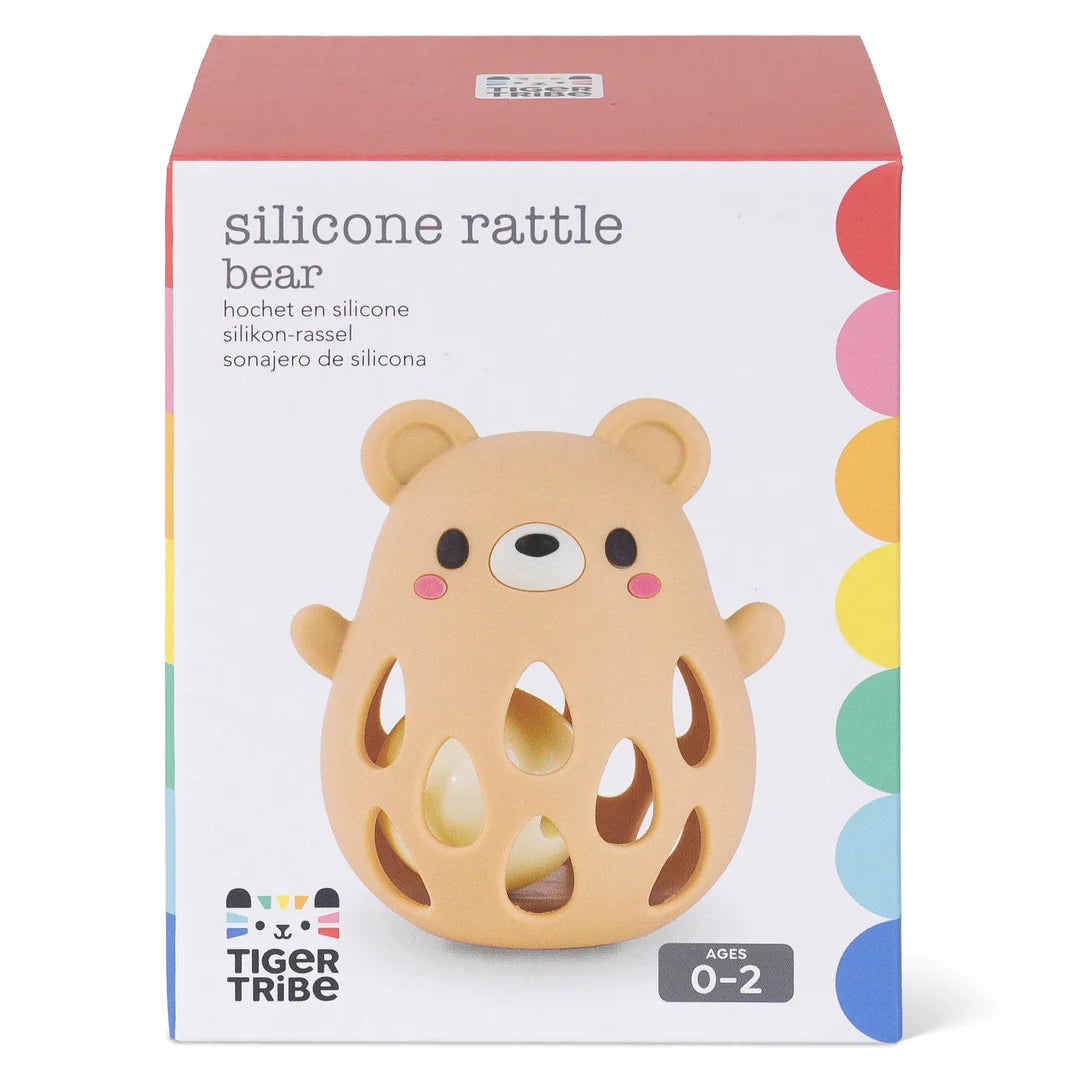 Tiger Tribe Silicone Rattle Bear