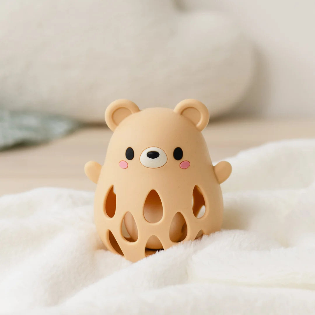 Tiger Tribe Silicone Rattle Bear