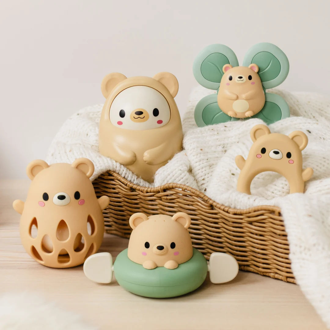 Tiger Tribe Silicone Rattle Bear