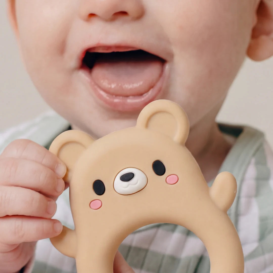 Tiger Tribe Silicone Teether Bear