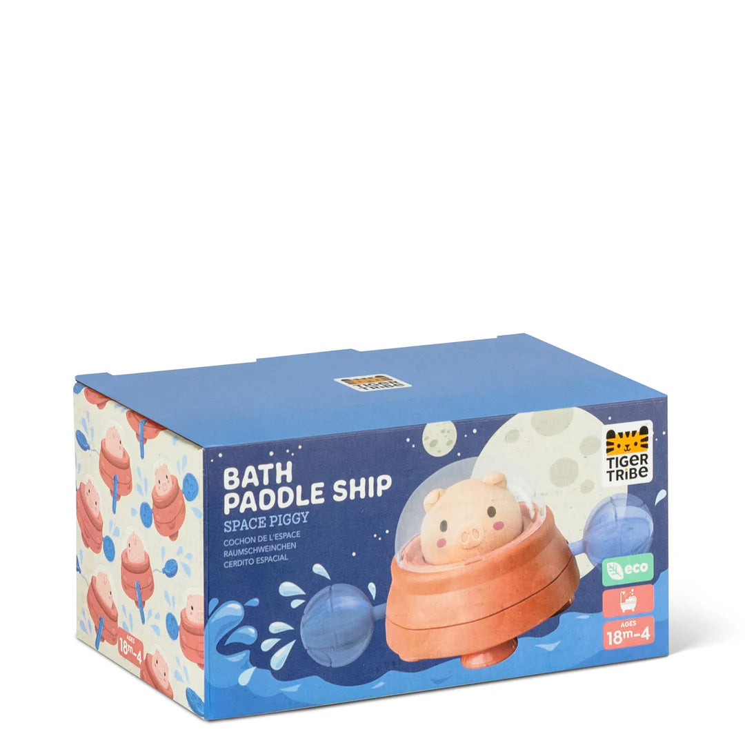 Tiger Tribe Bath Paddle Ship - Space Pig