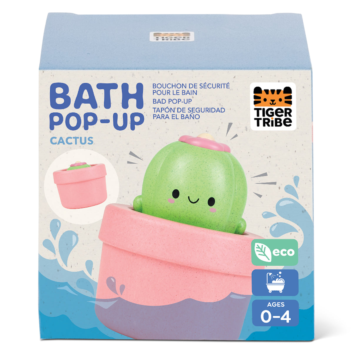 Tiger Tribe Bath Pop-up - Cactus