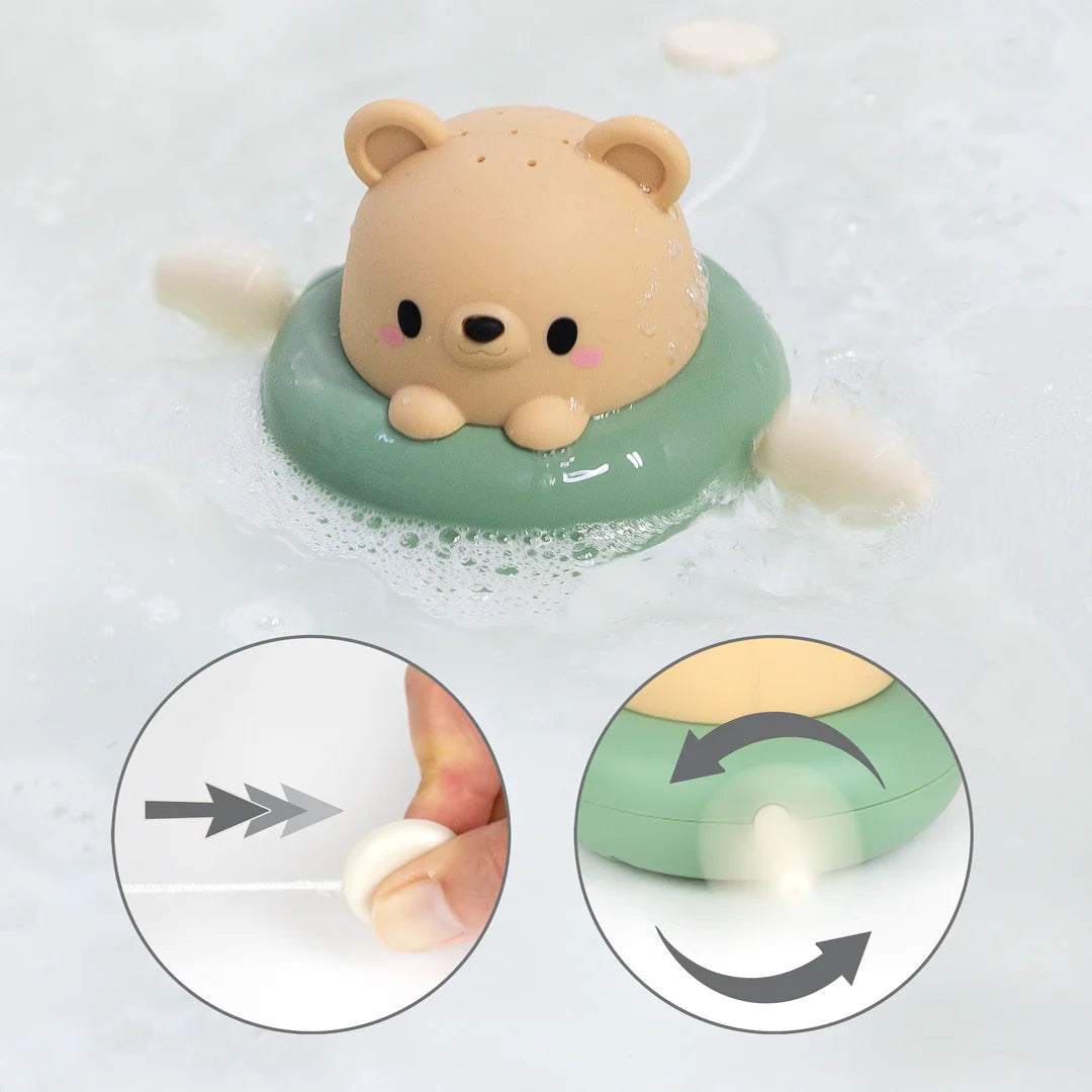 Tiger Tribe Bath Paddle Boat - Bear