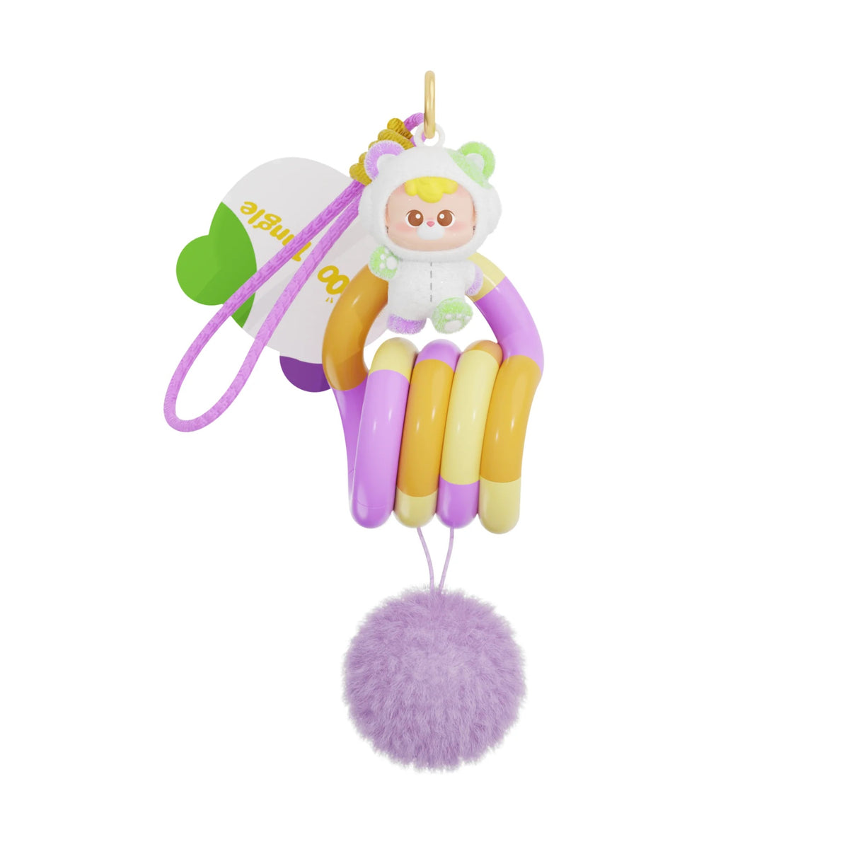 Tangle Diudiu Baby Keychain