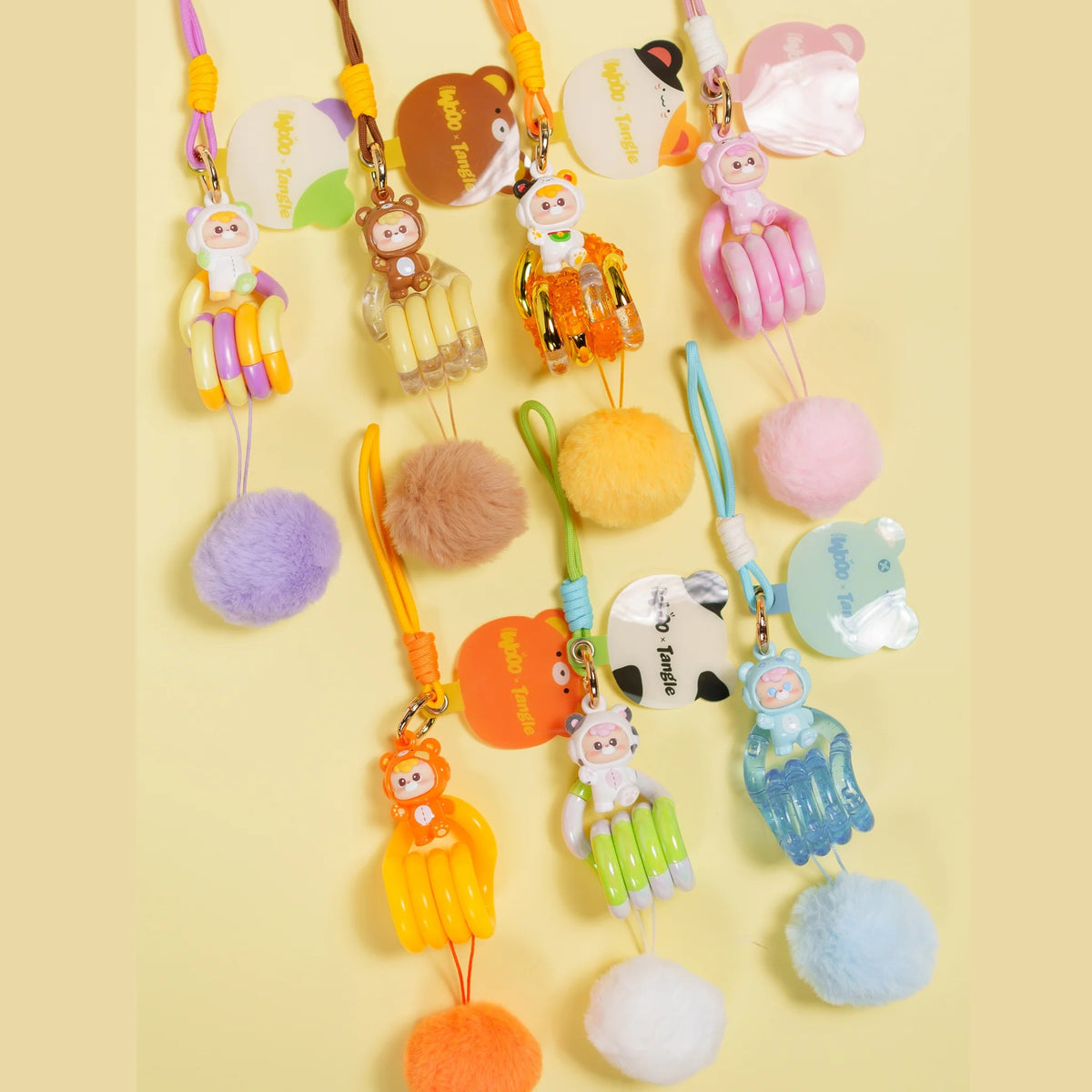 Tangle Diudiu Baby Keychain