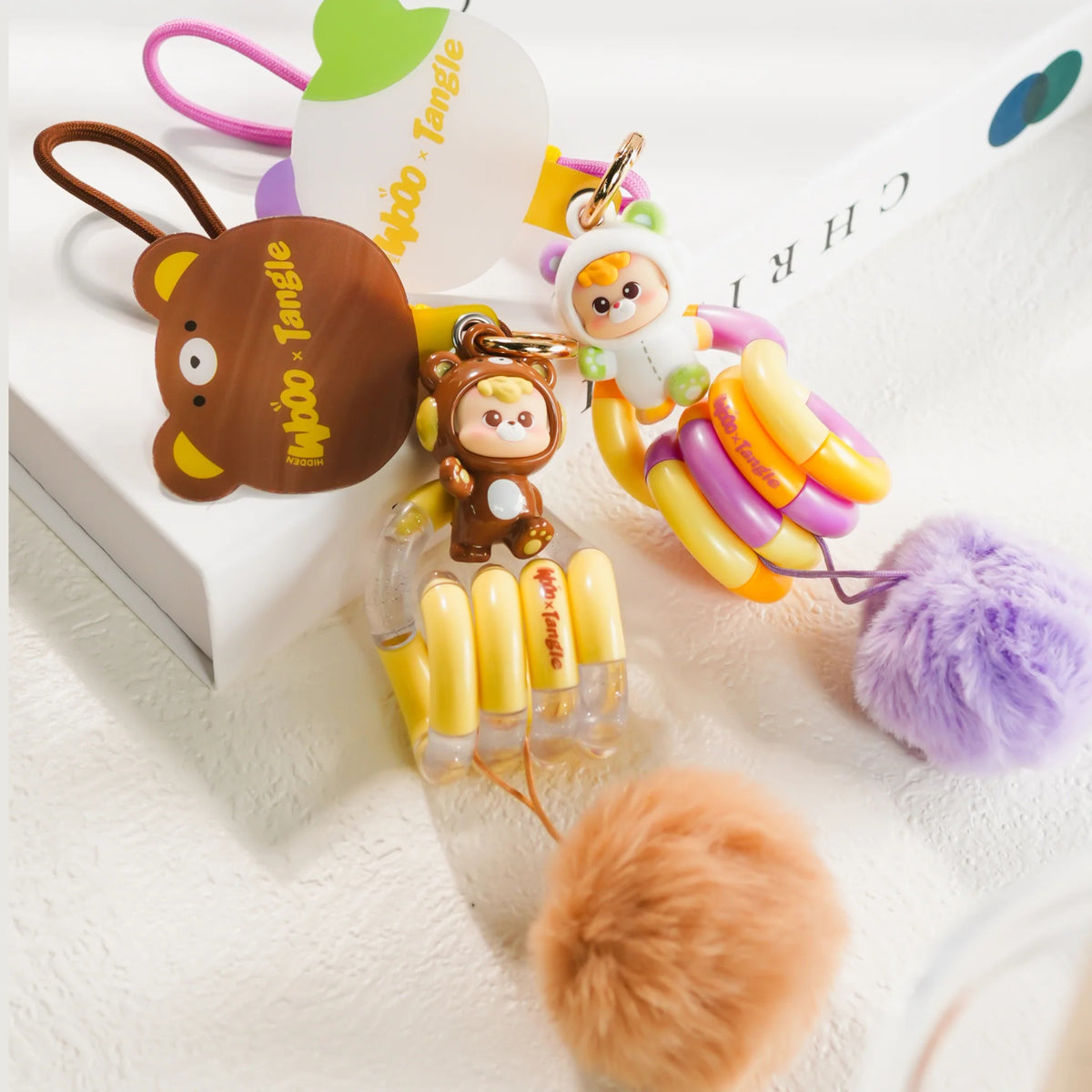 Tangle Diudiu Baby Keychain