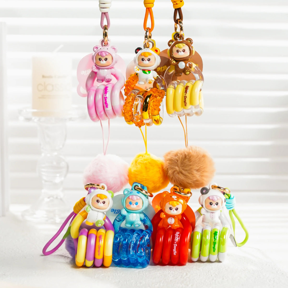 Tangle Diudiu Baby Keychain