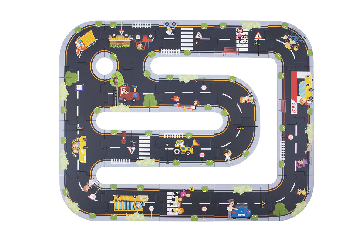 Tooky Toys City Road Puzzle