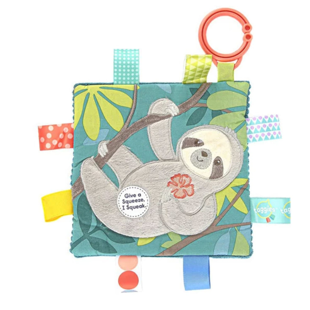 Mary Meyer Taggies Crinkle Me - Molasses Sloth