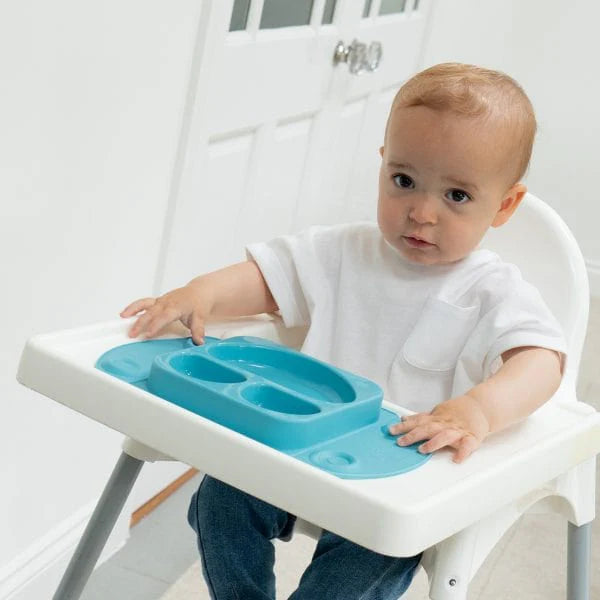 EasyTots Mini EasyMat Suction Plate - Teal