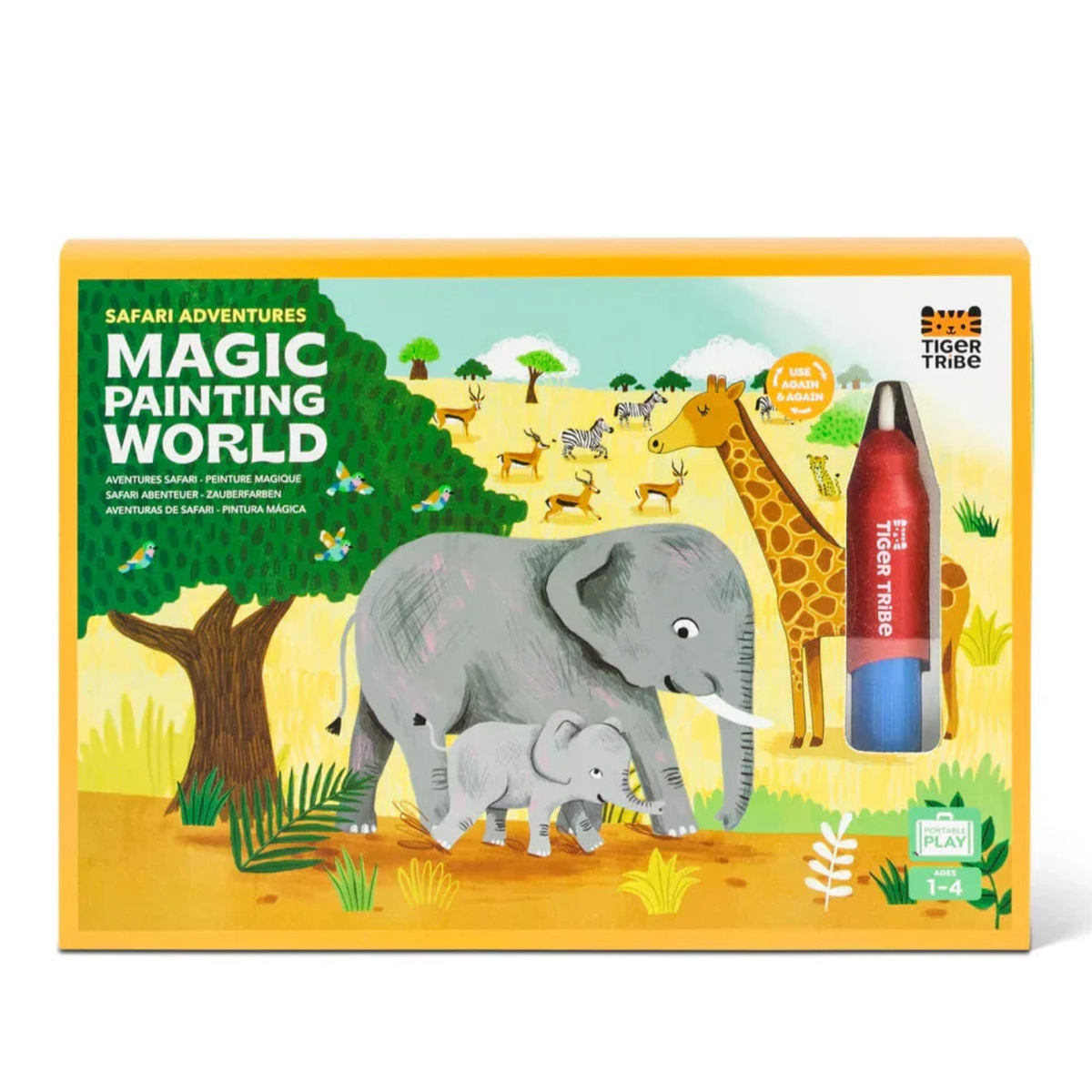 Tiger Tribe Magic Painting World - Safari Adventures