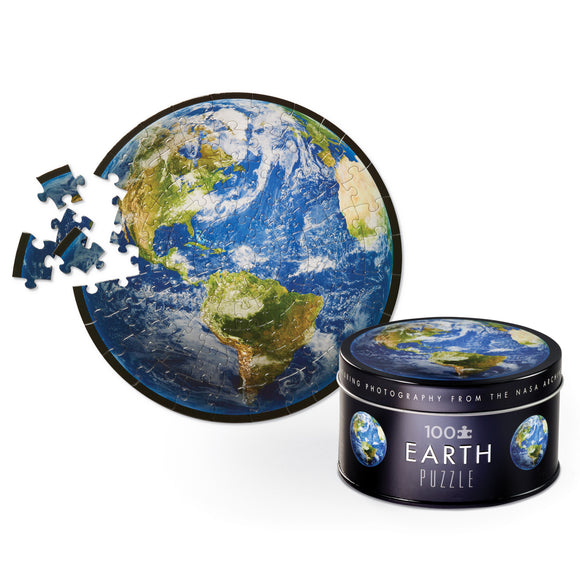 100 Pc NASA Tin Puzzle - Earth