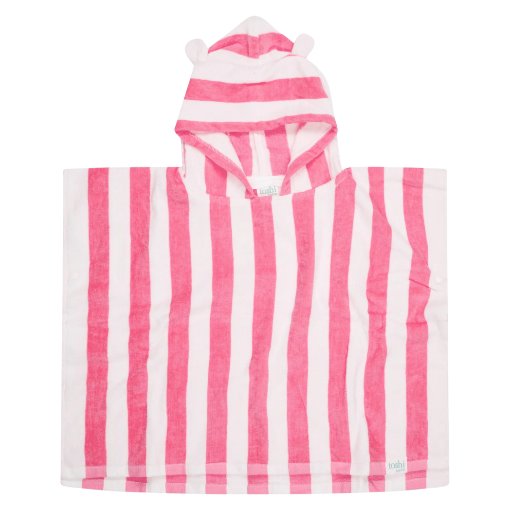 Toshi Hooded Towel Beachcomber - Watermelon